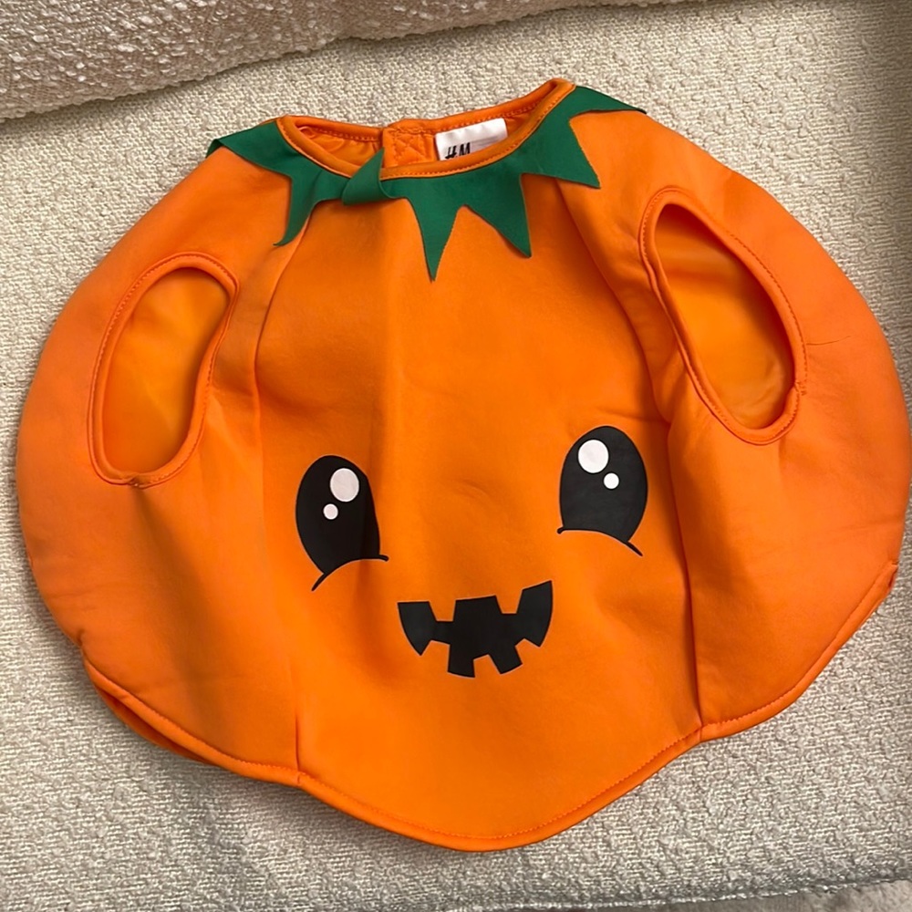 H&M Baby Pumpkin Outfit, 9-12 Months